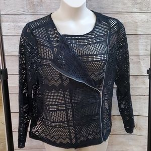 Black Jacket with cutouts